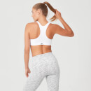 Myprotein Power Mesh Sports Bra - White