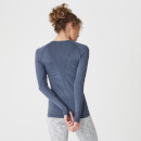 Shape Seamless Ultra Top – Dark Indigo - XS - Dark Indigo