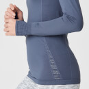 Shape Seamless Ultra Top – Dark Indigo - XS - Dark Indigo