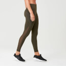 Power Mesh Leggings - Sötétkhaki
