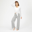 Joggers Boyfriend Luxe - XS - Gris medio