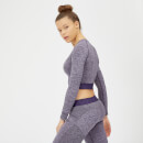 Inspire Seamless Crop Top - XS - Soft Purple