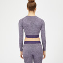 Inspire Seamless Crop Top - XS - Soft Purple