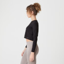 Spring Langærmet T-Shirt – Sort - XS - Sort