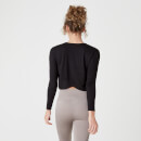 Spring Langærmet T-Shirt – Sort - XS - Sort