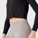 Spring Langærmet T-Shirt – Sort - XS - Sort
