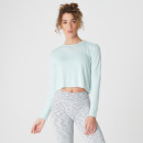 Myprotein Spring Long-Sleeve T-Shirt – Blue - XS - Duck Egg