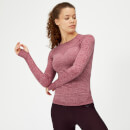 Myprotein Inspire Seamless Long Sleeve Top - Dusty Rose - XS - Dusty Rose