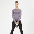 Inspire Seamless Long Sleeve Top - Purple - XS - Soft Purple