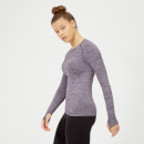 Inspire Seamless Long Sleeve Top - Purple - XS - Soft Purple