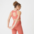 Dopasowany Bezszwowy Stanik Sportowy Ultra – Copper Rose - XS - Copper Rose
