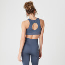 Dopasowany Bezszwowy Stanik Sportowy Ultra – Ciemny Indygo - XS - Dark Indigo