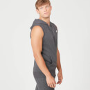 Tru-Fit Sleeveless Hoodie - Charcoal Marl - XS - Charcoal Marl