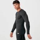 Charge Compression Long Sleeve Top - Black - XS - Black