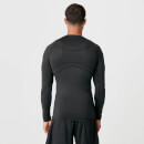 Charge Compression Long Sleeve Top - Black - XS - Black