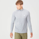 Performance ¼ Zip Top - Grey Marl