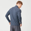 Myprotein Performance 1/4 Zip Top - Navy Marl