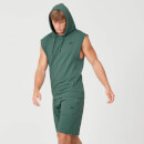 Felpa smanicata con cappuccio Form - Verde abete - XS - Pine