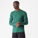 Luxe Classic Long-Sleeve Crew - XS
