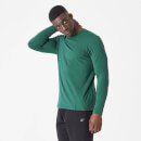 Luxe Classic Long-Sleeve Crew - XS - Pine
