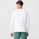 Luxe Classic Long Sleeve Crew - White - XS - White