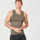 Tricou fără mâneci mulat, fără cusături