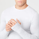 Myprotein Sculpt Seamless Long Sleeve T-Shirt - Silver - XS - Silver