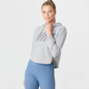 Myprotein The Original Cropped Hoodie - Grey Marl - XS - Grigio mélange