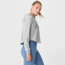 Myprotein The Original Cropped Hoodie - Grey Marl - XS - Grigio mélange