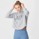 Myprotein The Original Cropped Hoodie - Grey Marl - XS - Grigio mélange