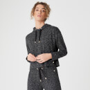 Myprotein Luxe Lounge Hoodie - Black Heather - XS - Black Heather