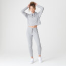 Myprotein Luxe Lounge Hoodie - Grey Marl - XS - Siva marl