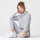 Myprotein Luxe Lounge Hoodie - Grey Marl - XS - Siva marl
