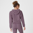 Sweat à capuche Luxe Lounge - Mauve - XS - Mauve
