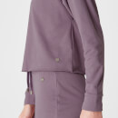 Sweat à capuche Luxe Lounge - Mauve - XS - Mauve