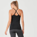 Camiseta de tirantes sin costuras Shape - XS - Negro