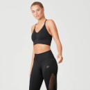 Nahtloser Form-Sport-BH - XS - Schwarz