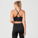 Nahtloser Form-Sport-BH - XS - Schwarz