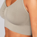 Shape Seamless Sportmelltartó - XS - Taupe