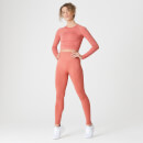 Shape Seamless Crop Top - XS - Copper Rose
