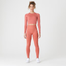 Shape Seamless Crop Top - XS - Copper Rose