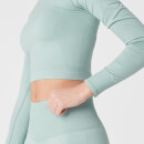 Shape Seamless Crop Top - XS - Seafoam