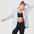 Myprotein Superlite Cardigan - Grey Marl