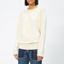 JW Anderson Women's Melange Jersey Cutout JWA Anchor Sweat Top - Calico