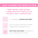 Magnitone London Barefaced 2 Feathersoft Daily Cleansing Brush Head - 2 Pack