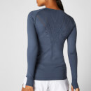 Shape Seamless Ultra Top – Dark Indigo - XS