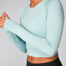 Shape Seamless Crop Top - Seafoam - XS