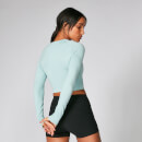 Shape Seamless Crop Top - Seafoam - XS