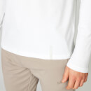 Myprotein Luxe Classic Long Sleeve Crew - White - XS