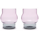 Tom Dixon Bump Short Glass x 2